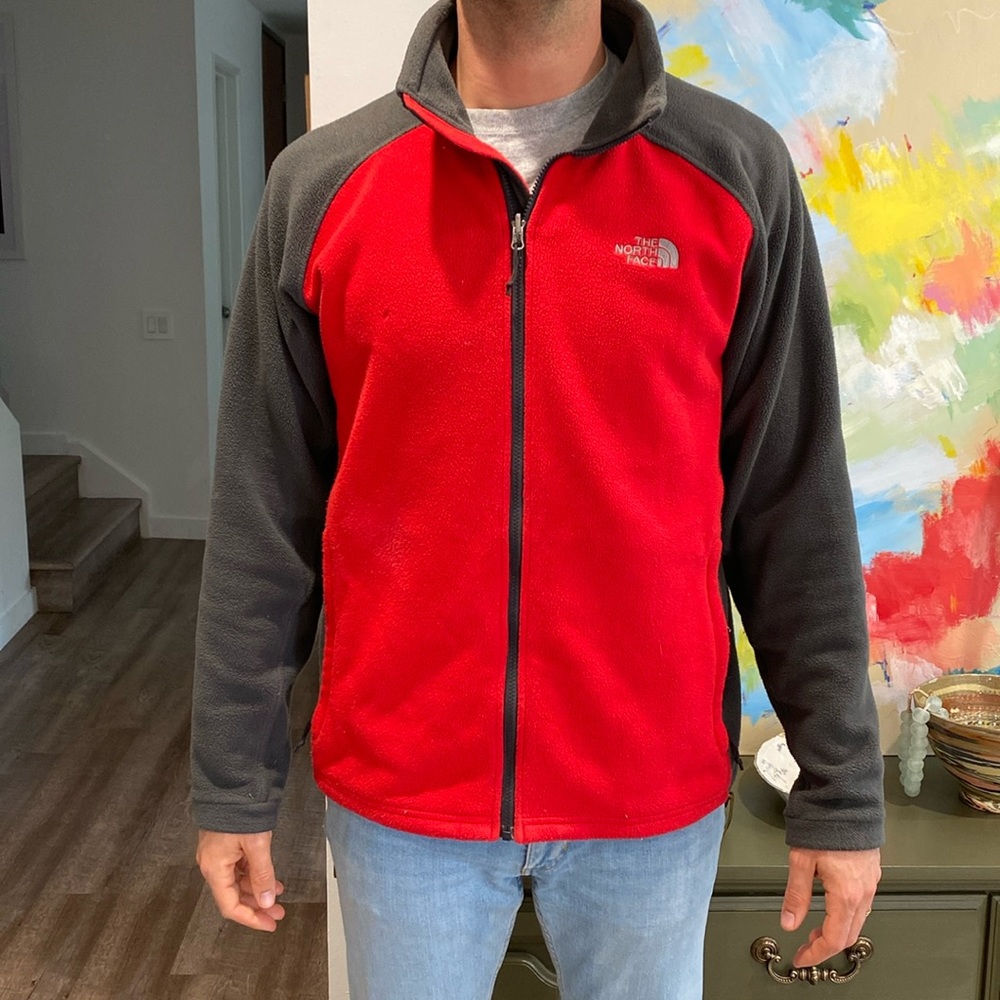 North Face Men’s XL Fleece. Full Zip.